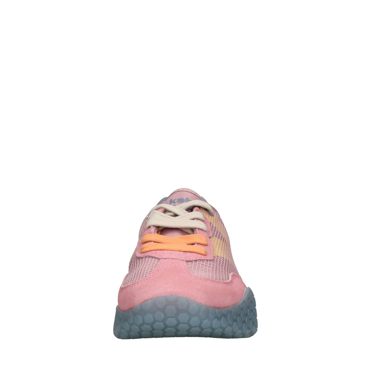 Sneakers in camoscio e tessuto 