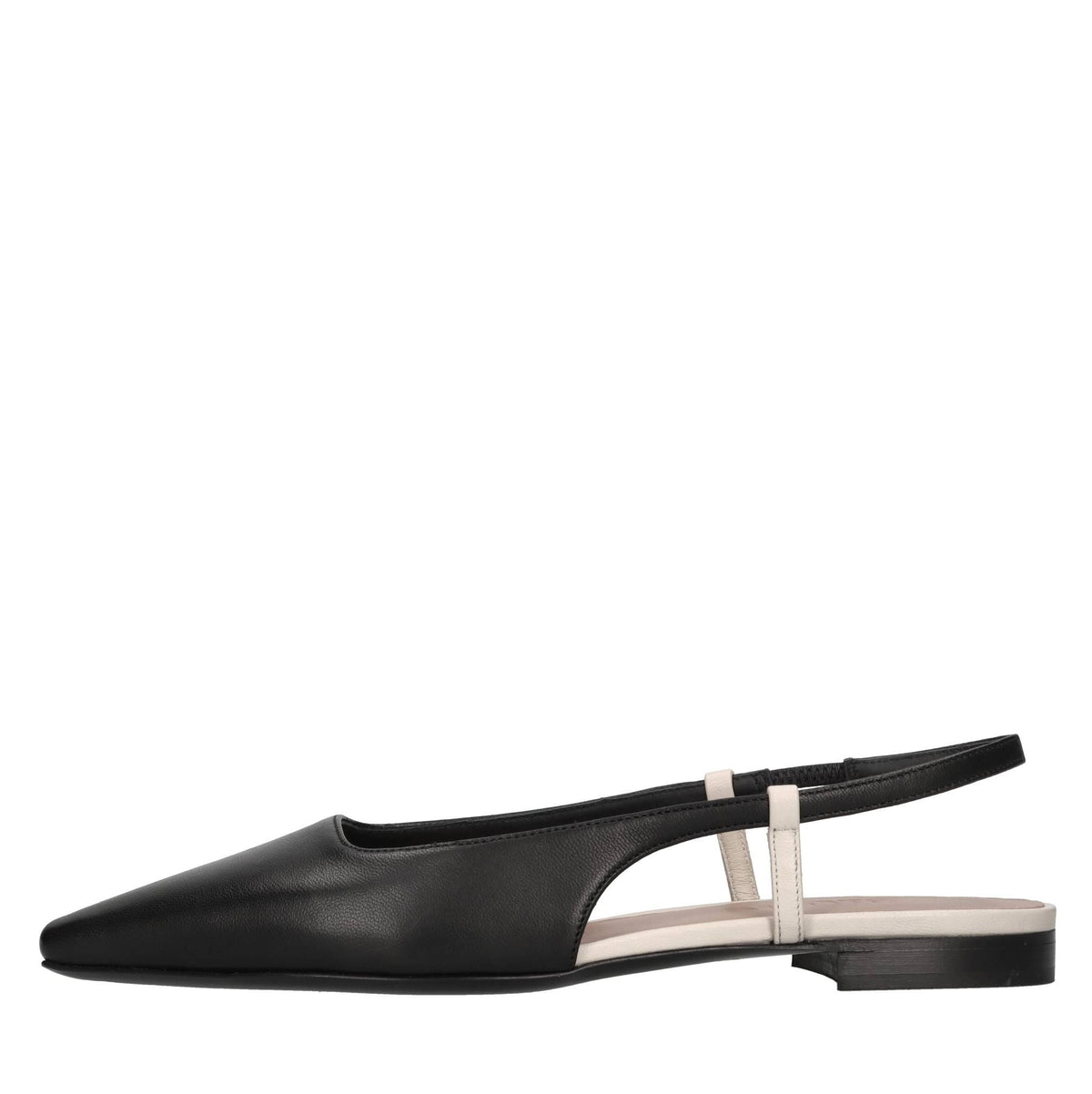 Ballerine slingback in pelle 
