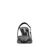 Décolleté slingback in pelle 