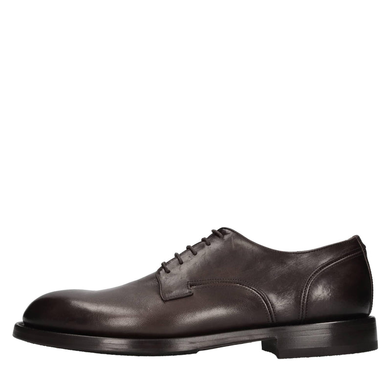 Stringate in pelle 