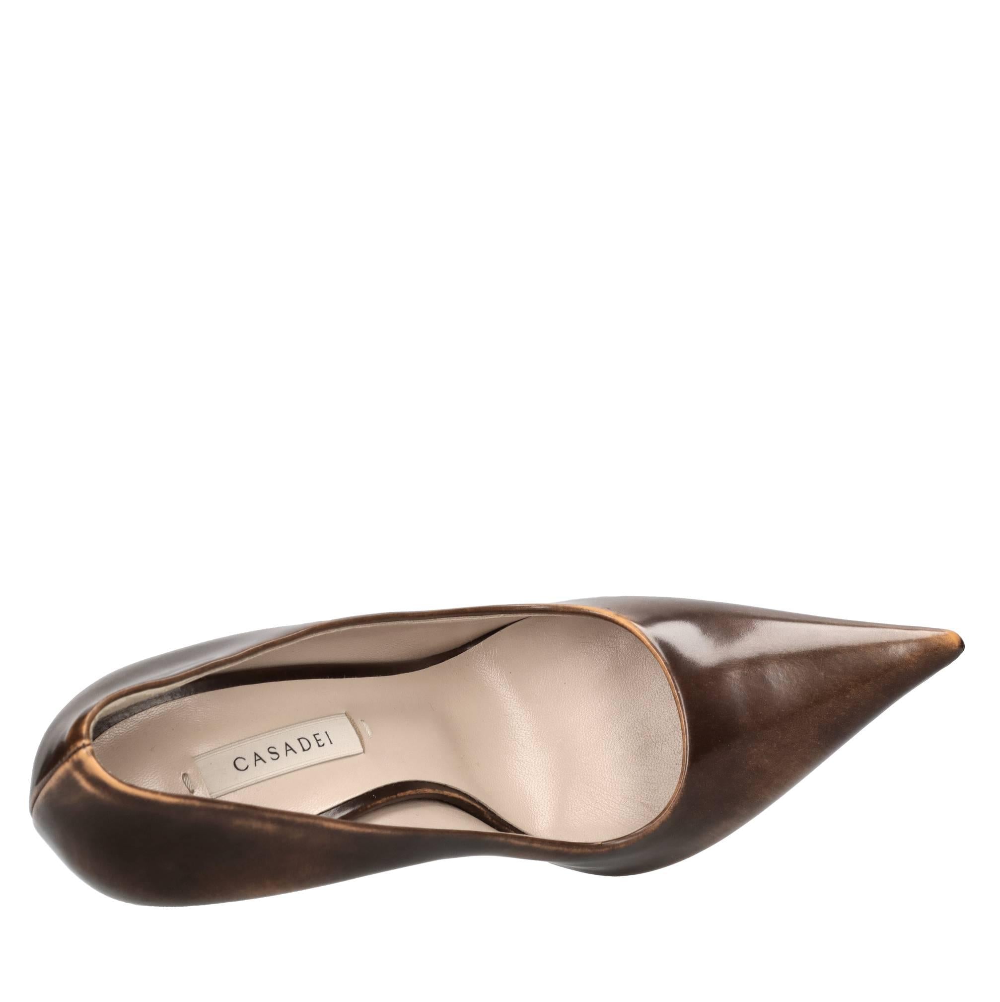Décolleté Superblade in pelle 