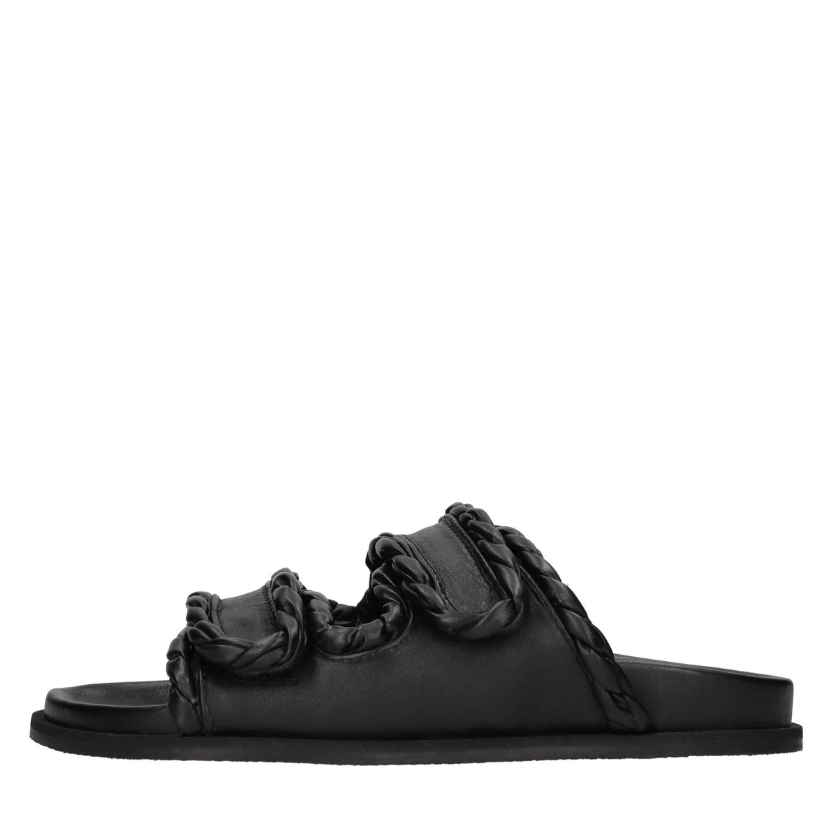 Mules in pelle 