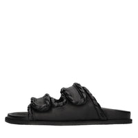 Mules in pelle 