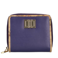 Winter lux portafoglio zip around piccolo in pelle ed ecopelle 