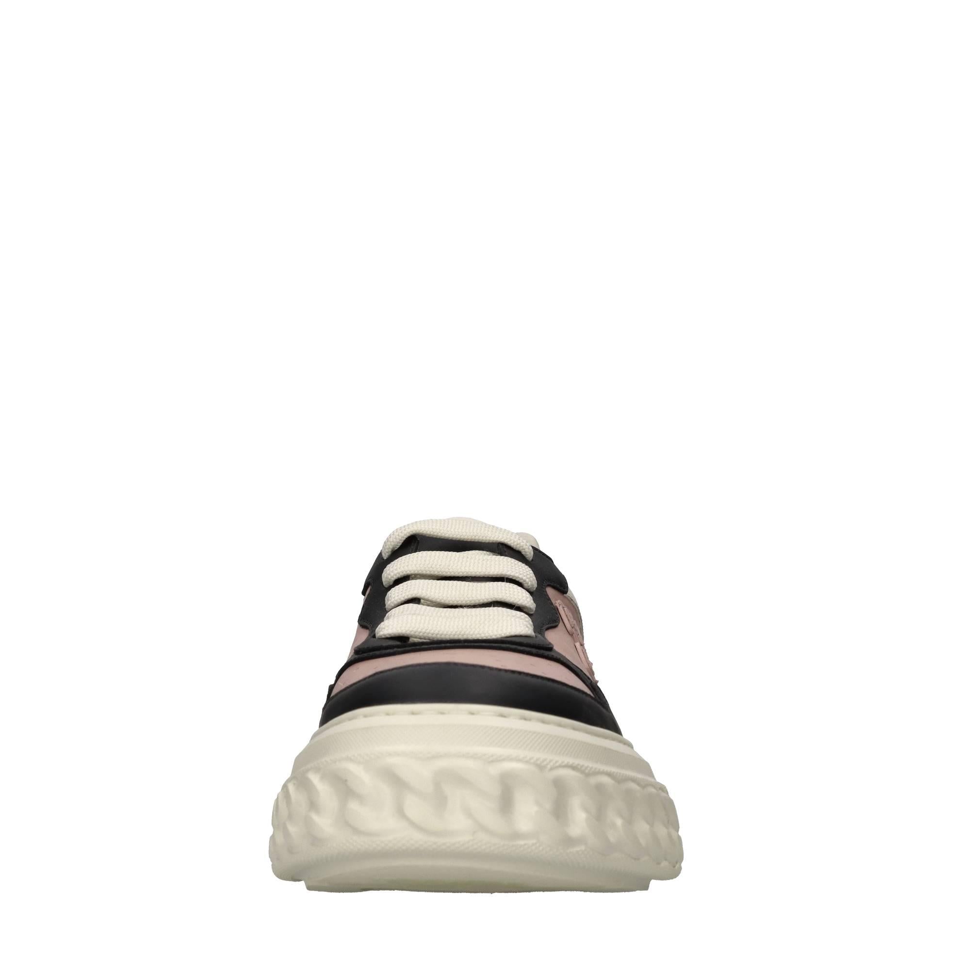 Sneakers Off road in pelle 