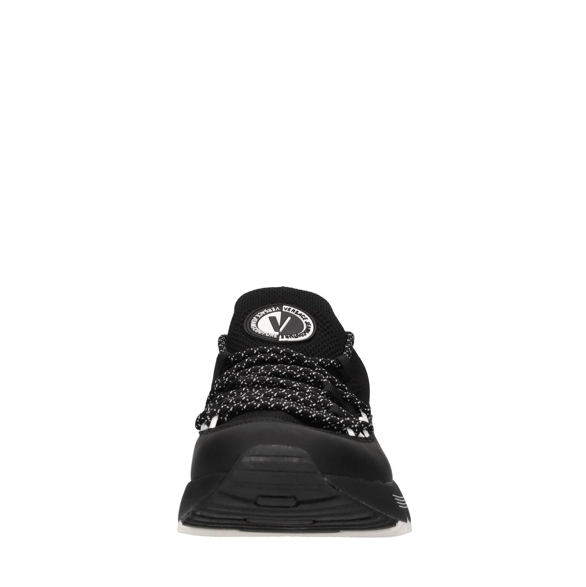 Sneakers in ecopelle e tessuto 