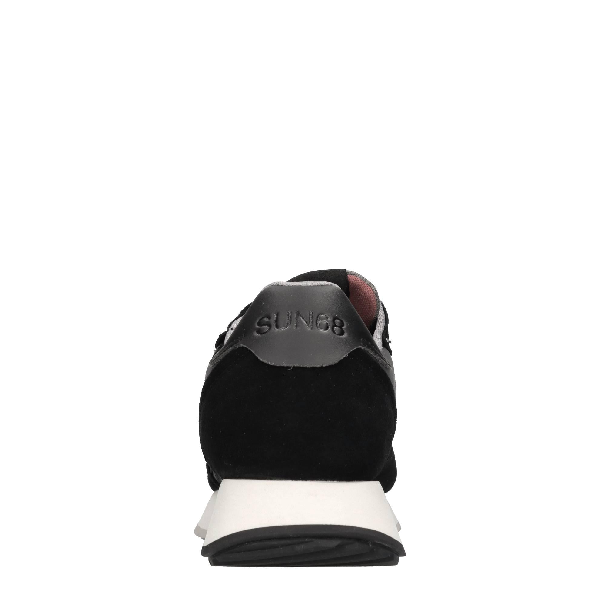 Sneakers Jaki Bicolor in camoscio, tessuto ed ecopelle 