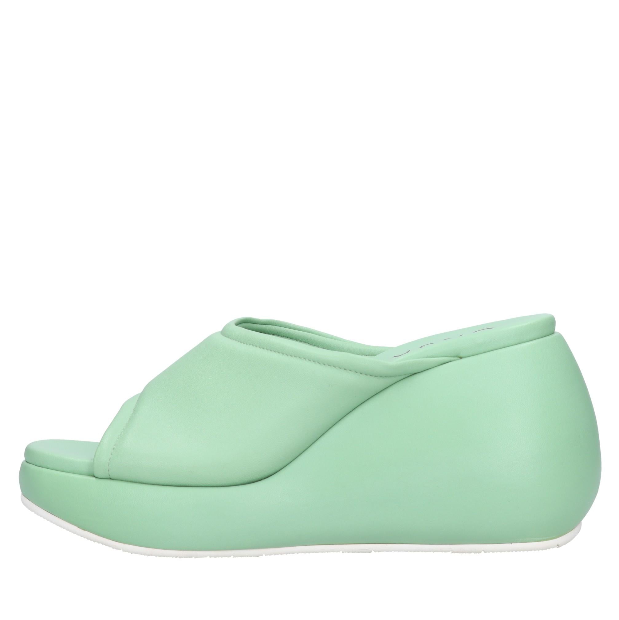 Mules in pelle 