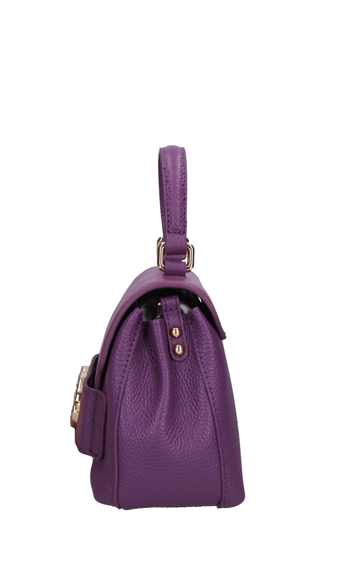 Borsa Grace in pelle martellata 