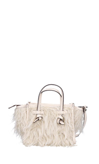 Borsa Miss Marcella in ecopelliccia e pelle 