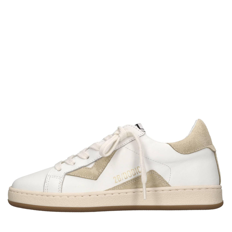 Sneakers in pelle e camoscio 