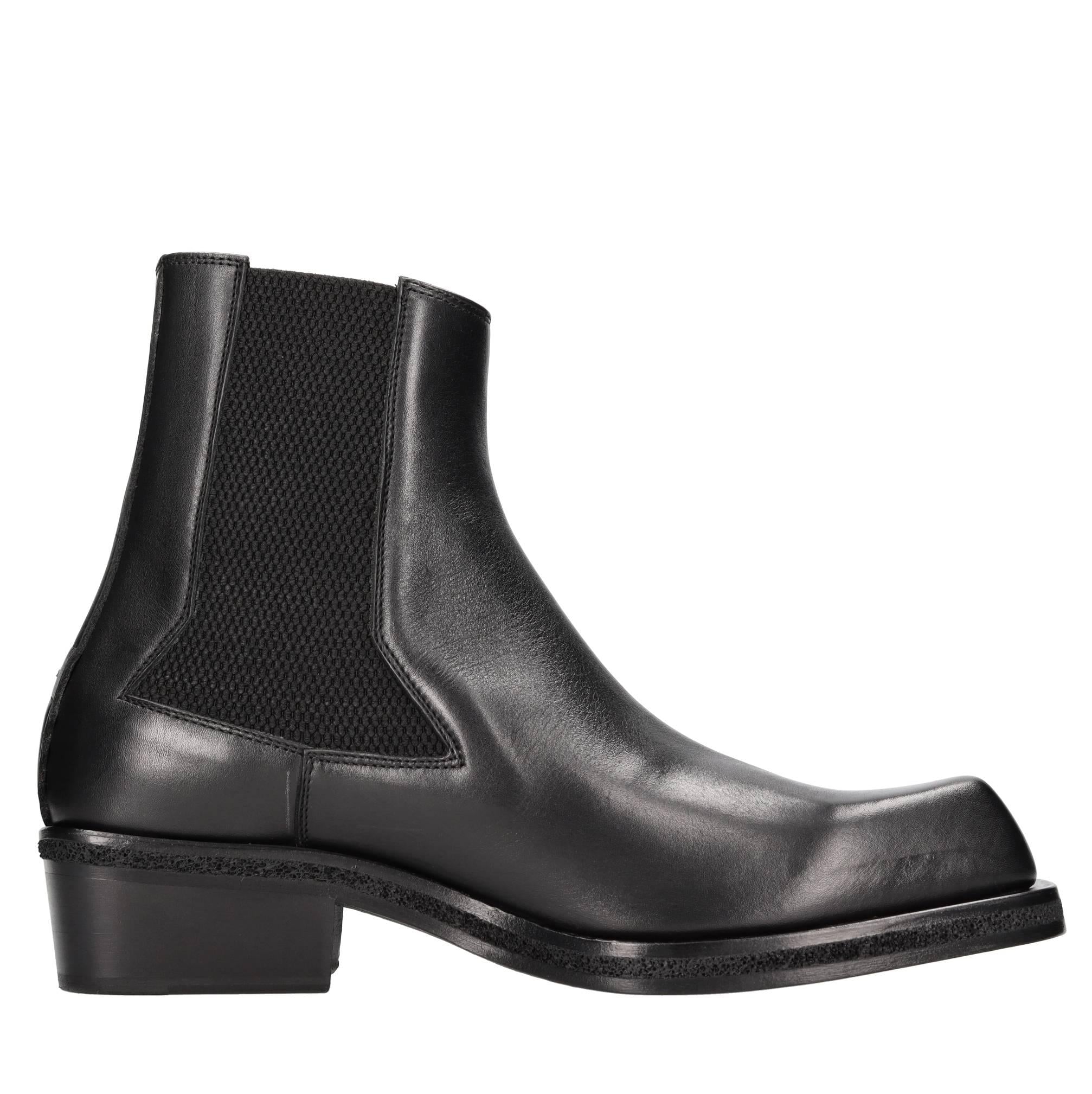 Stivaletti beatles in pelle 