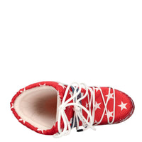 Stivaletti da neve modello ICON RETROBIKER in nylon tecnico idrorepellente 