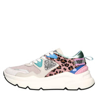 Sneakers in pelle e camoscio 