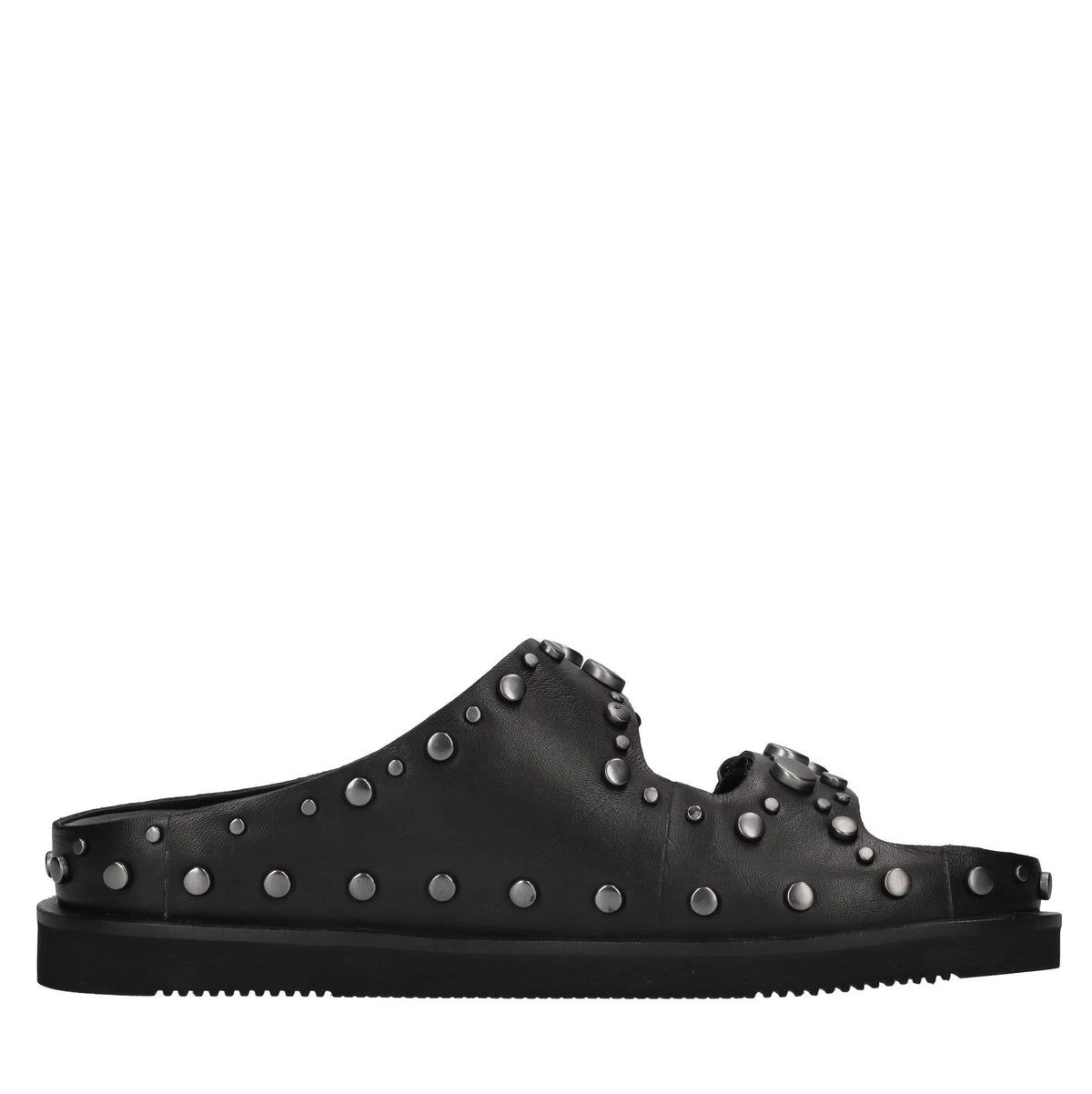Mules in pelle 