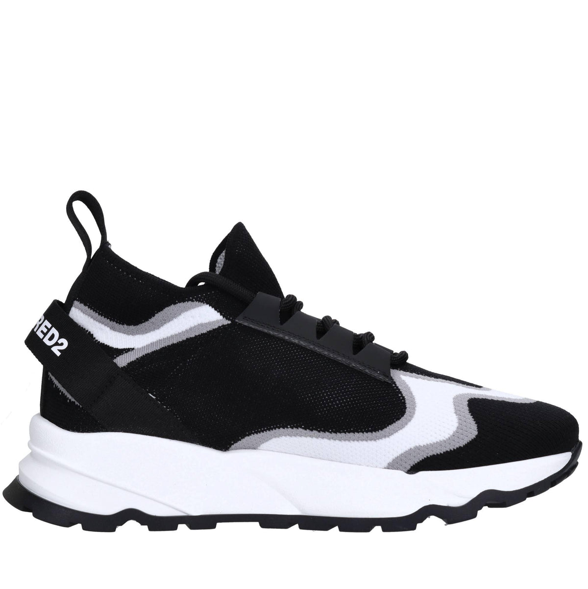 Sneakers in tessuto elasticizzato 