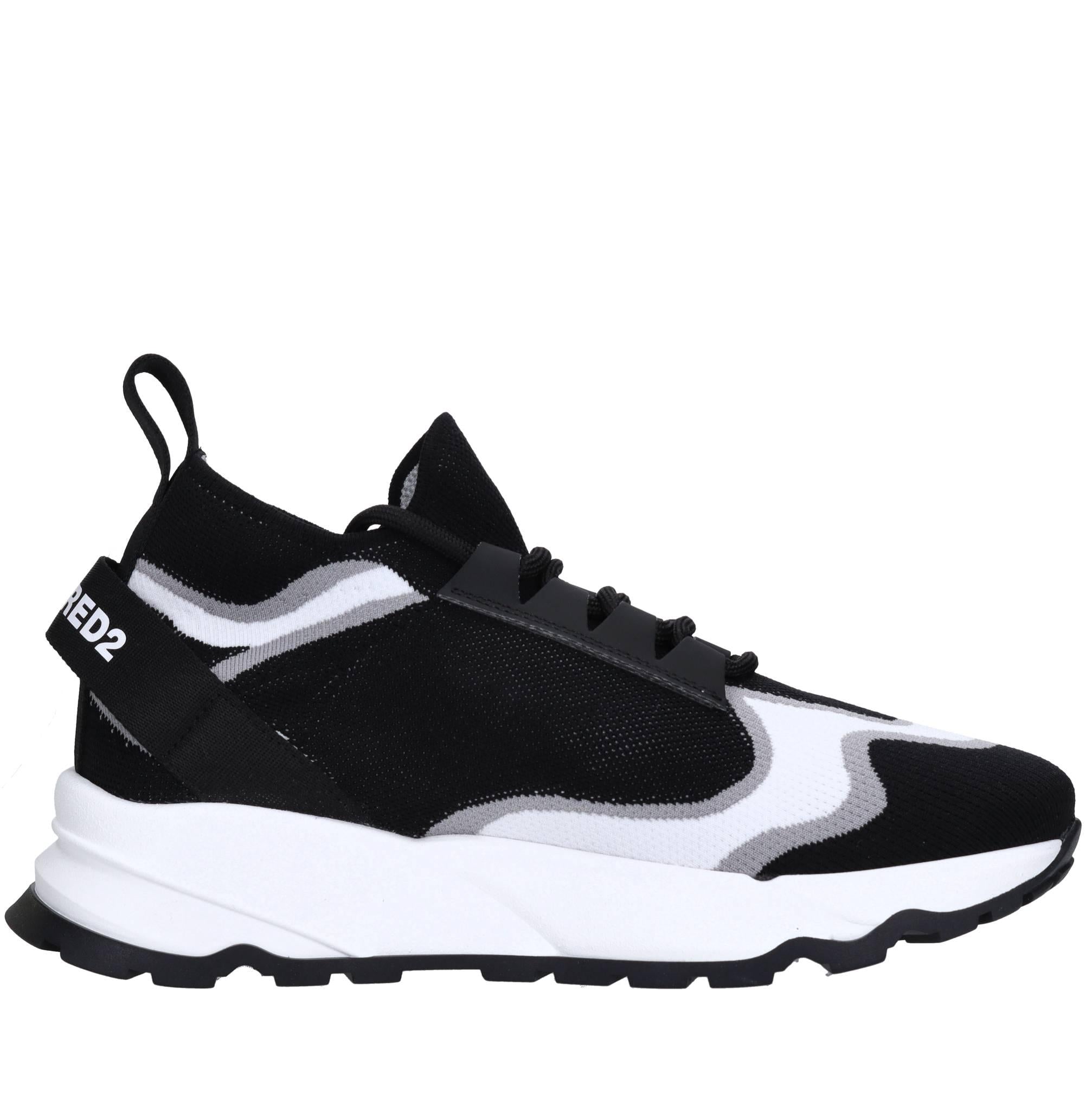 Sneakers in tessuto elasticizzato 