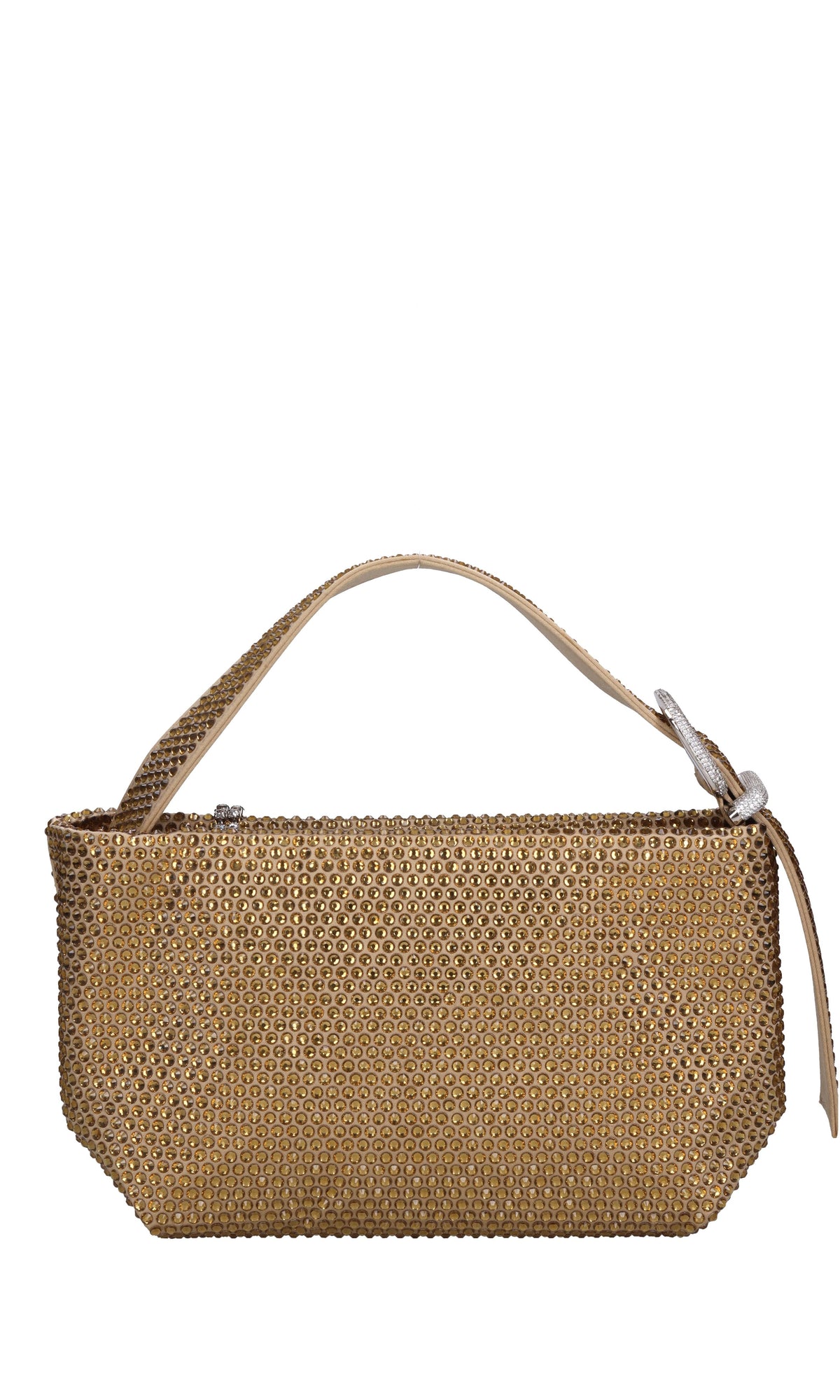Borsa Jessye in raso e strass 