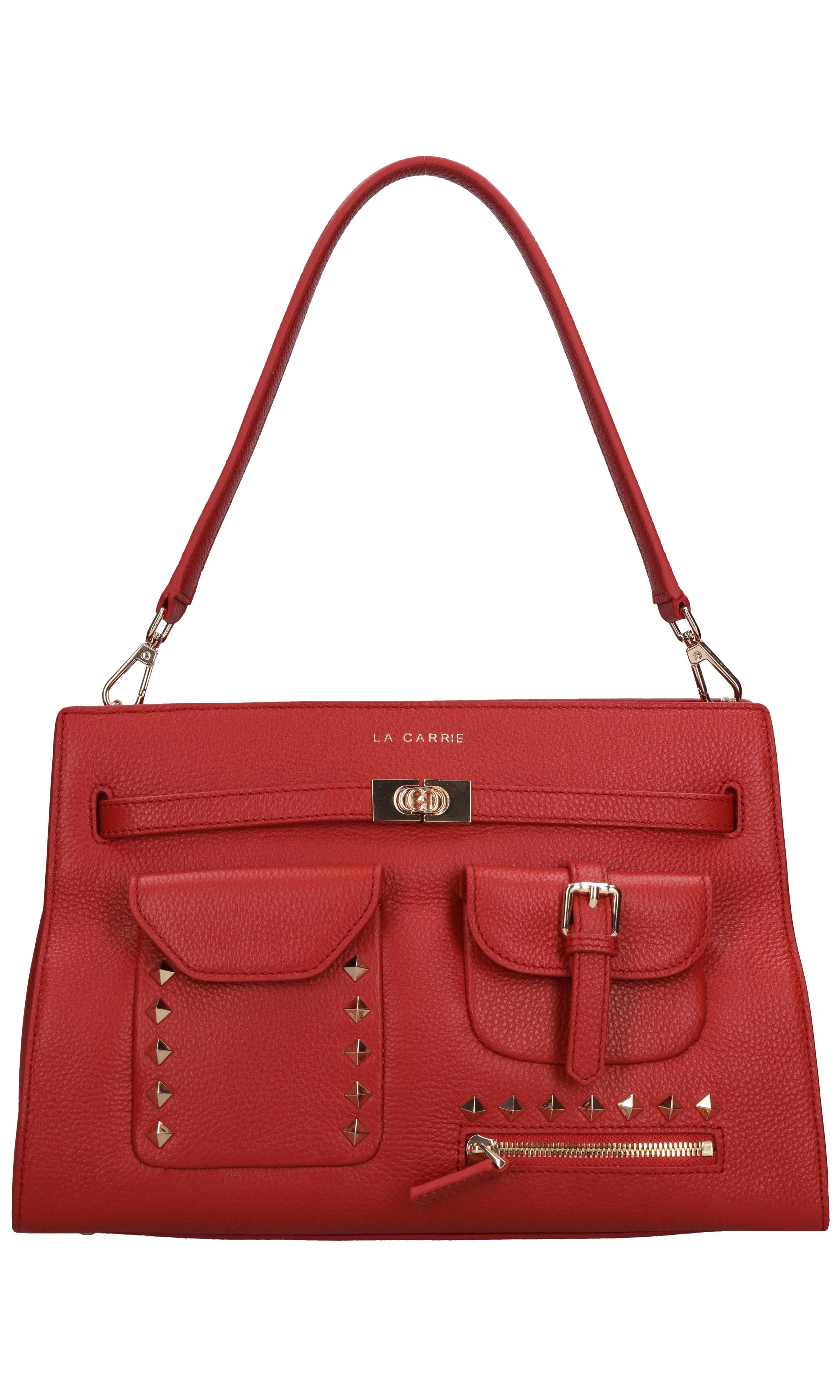 Borsa rock pocket in pelle 
