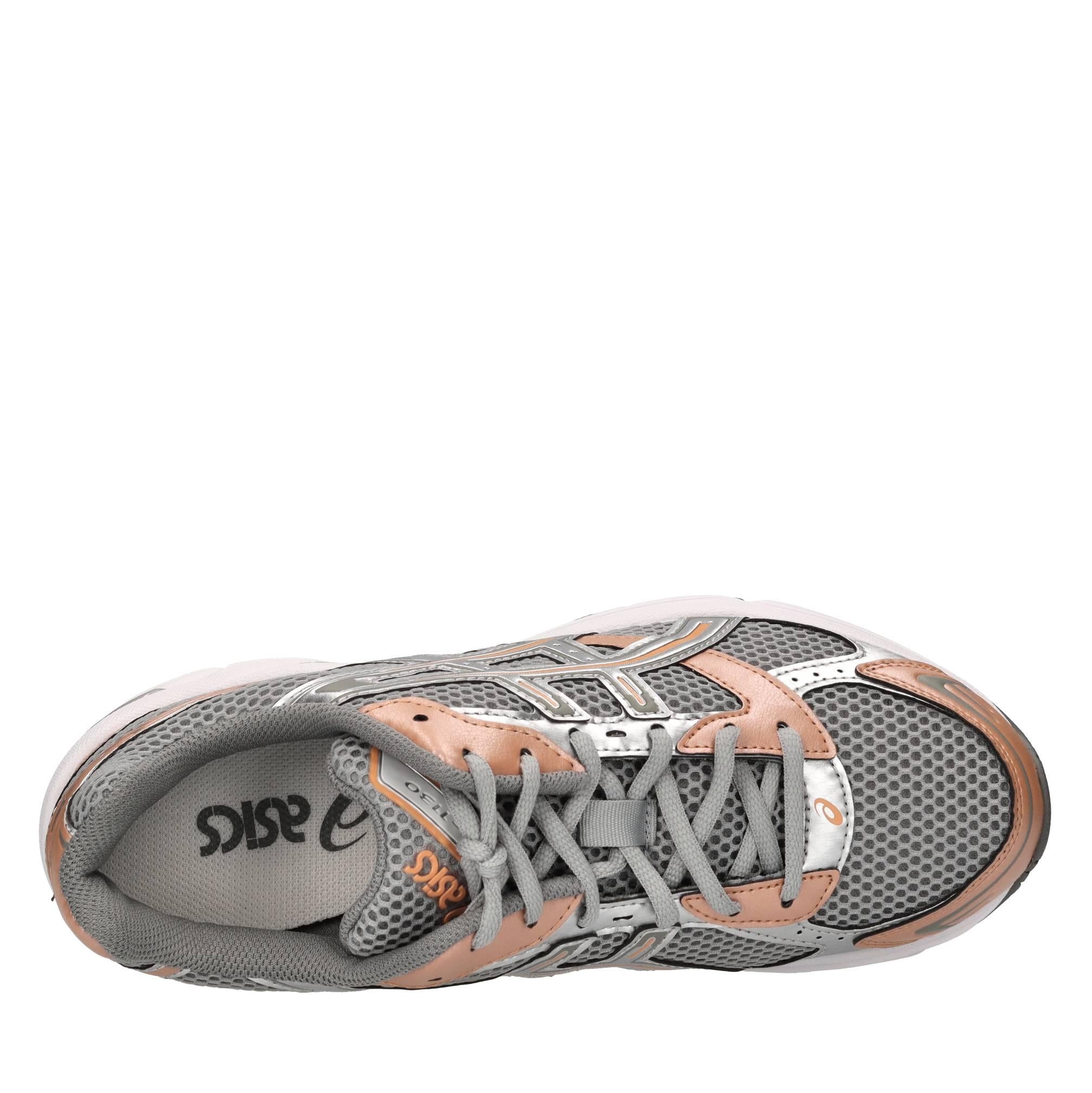 Sneakers in ecopelle e tessuto 