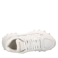 Sneakers in pelle,camoscio e tessuto 