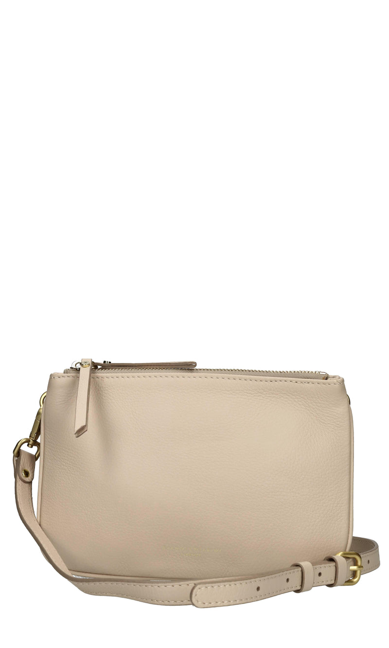 Borsa in  pelle martellata 