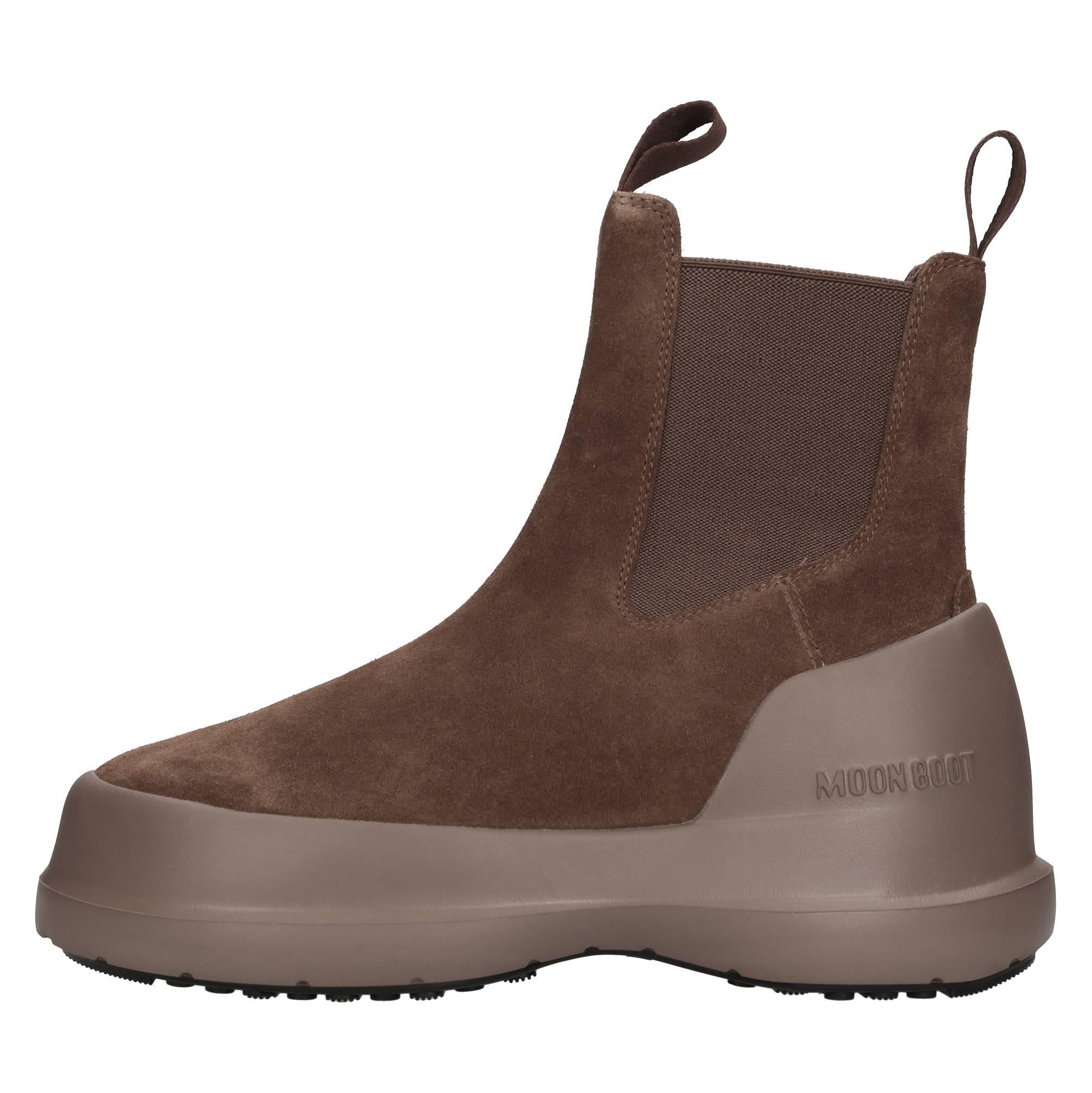 Moon Boot in camoscio 