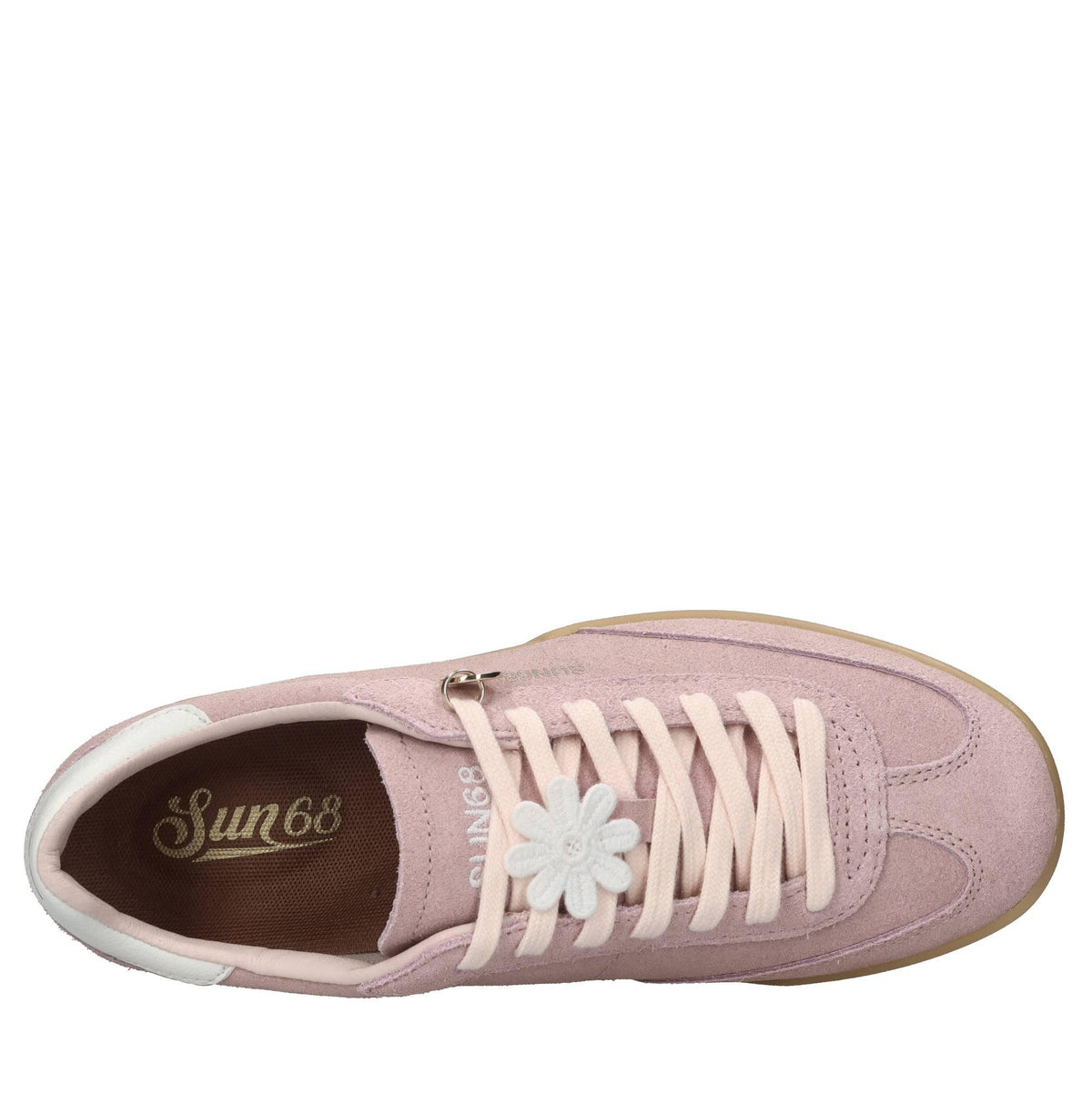 Sneakers in camoscio ed ecopelle 
