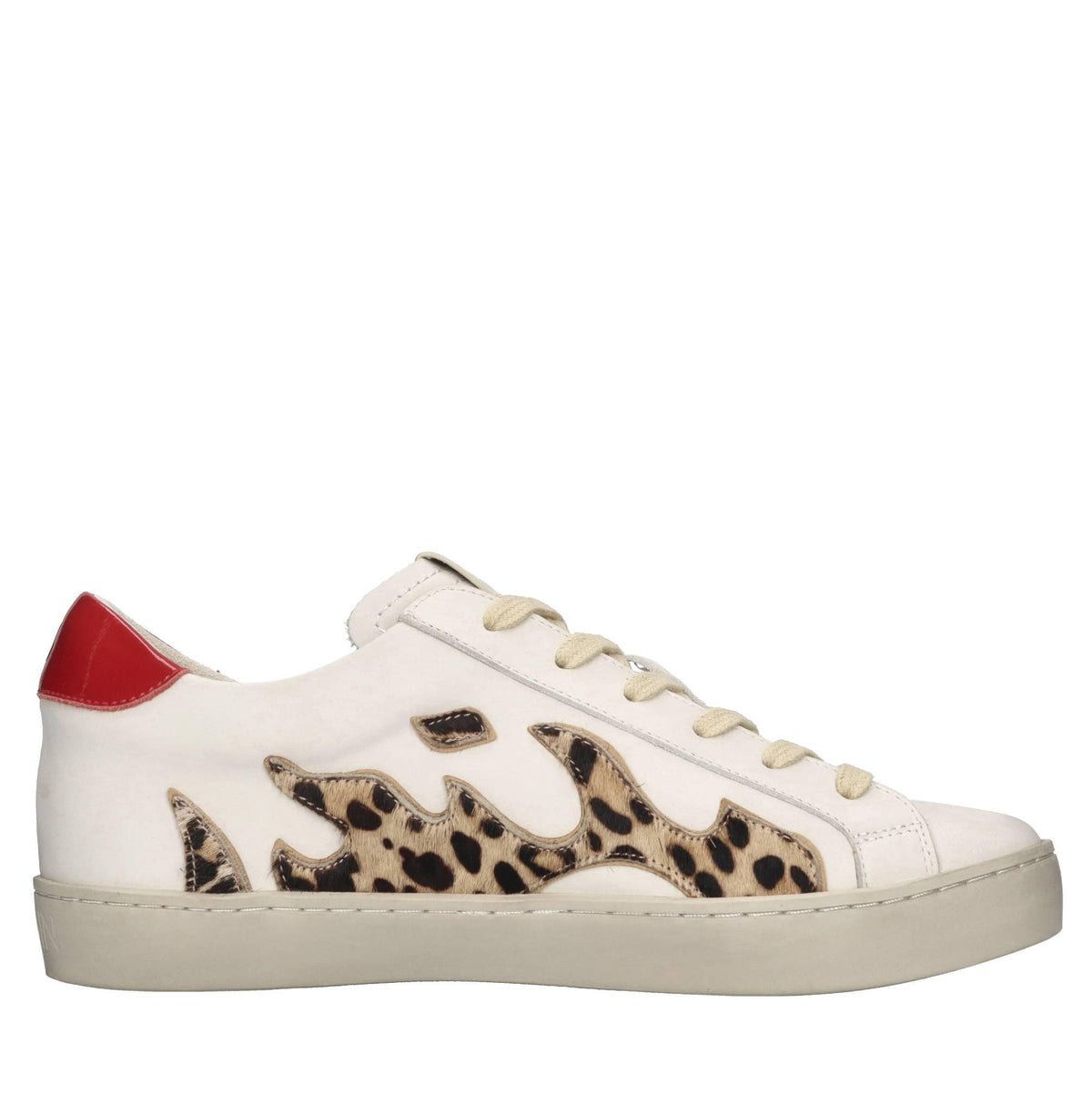 100136GM V25BIANCO-LEOPARDATO-ROSSO GAMIN