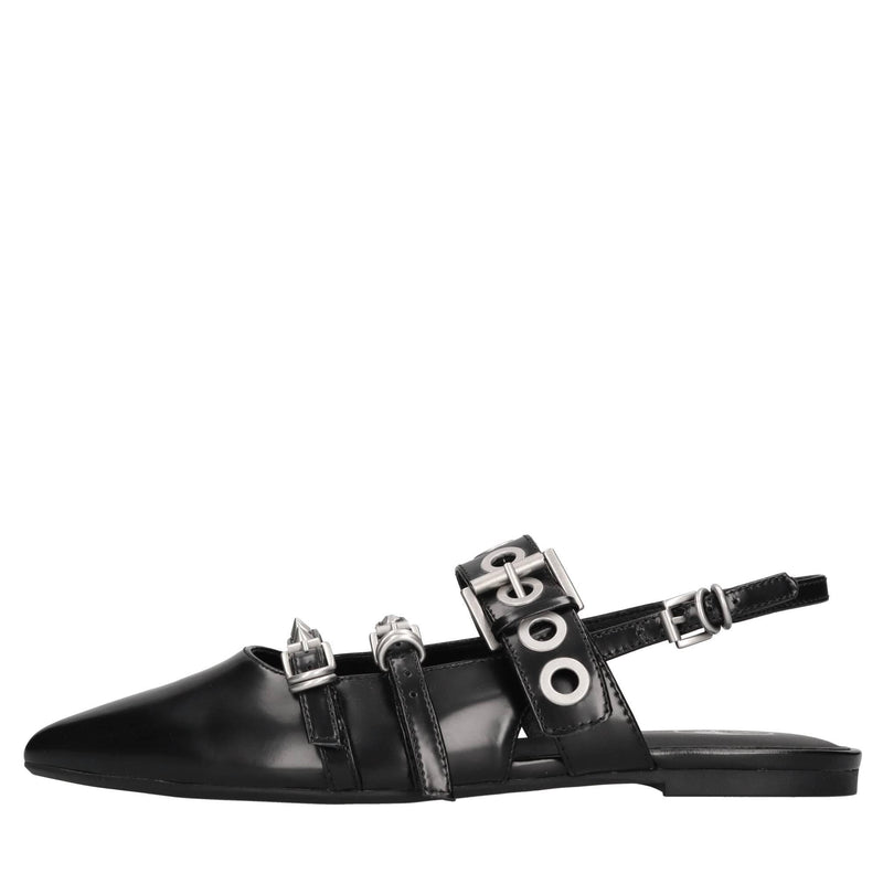 Ballerine slingback Blondie in pelle 