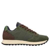 Sneakers modello Z44117 SUN68 in pelle scamosciata e tessuto traspirante 