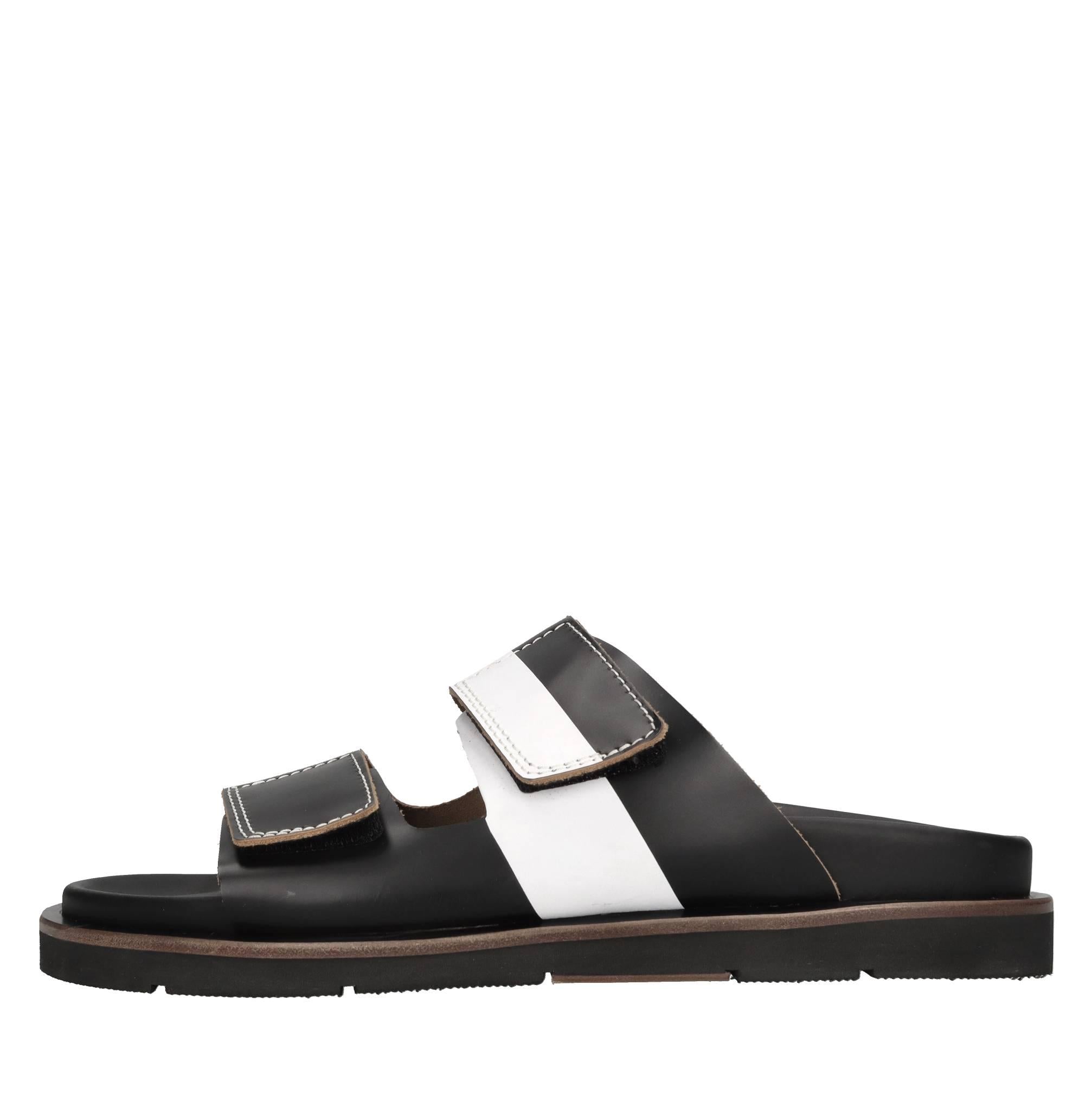 Mules in pelle 