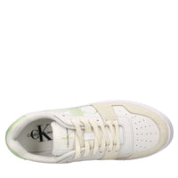 Sneakers in pelle e camoscio 