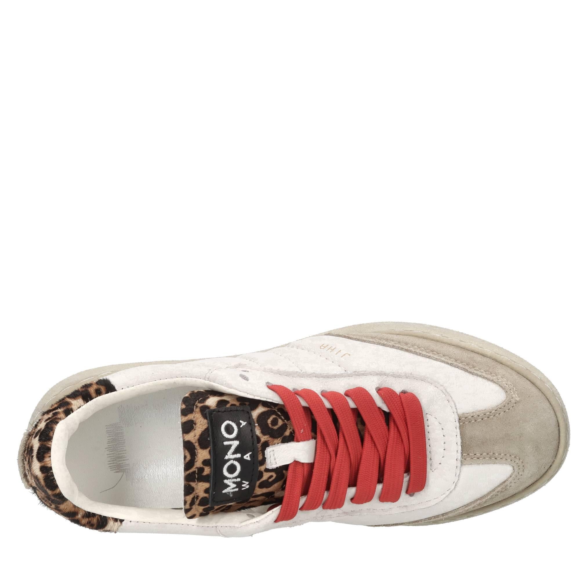 Sneakers in pelle 