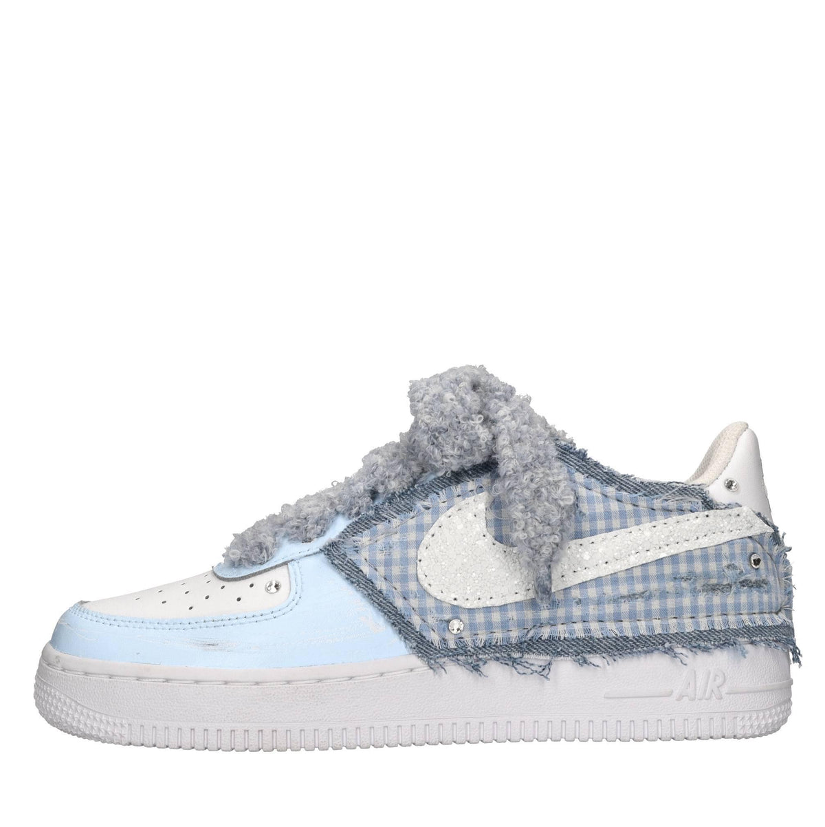 Sneakers Air Force 1 in pelle e tessuto 