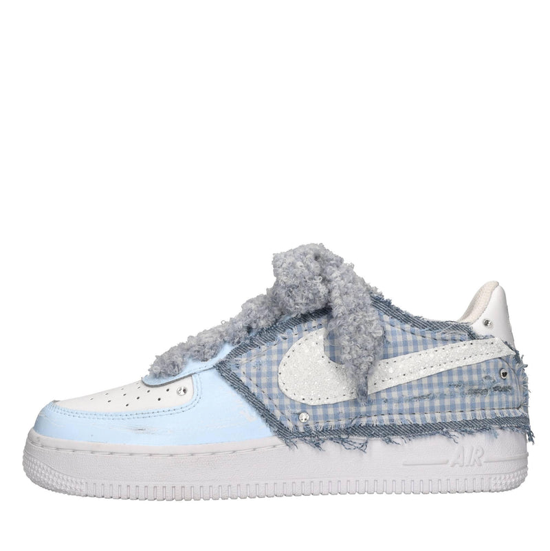 Sneakers Air Force 1 in pelle e tessuto 