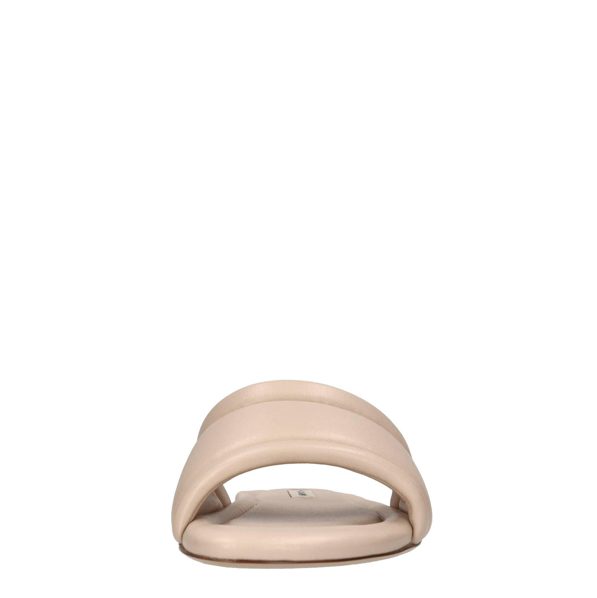 Sandali flat in pelle 