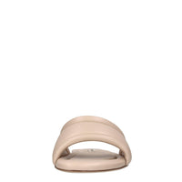 Sandali flat in pelle 