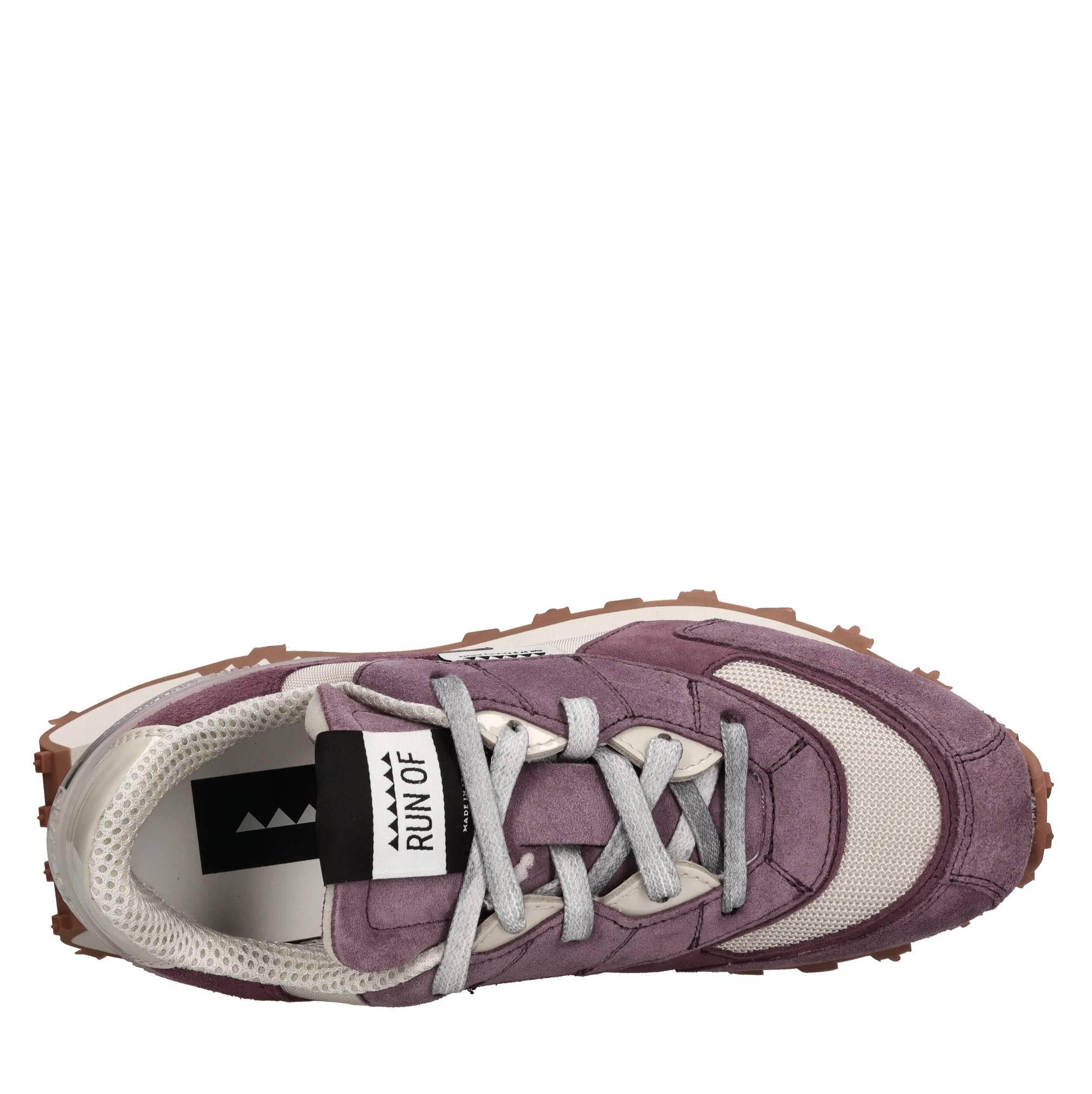 Sneakers modello GRAPE W in camoscio e tessuto 