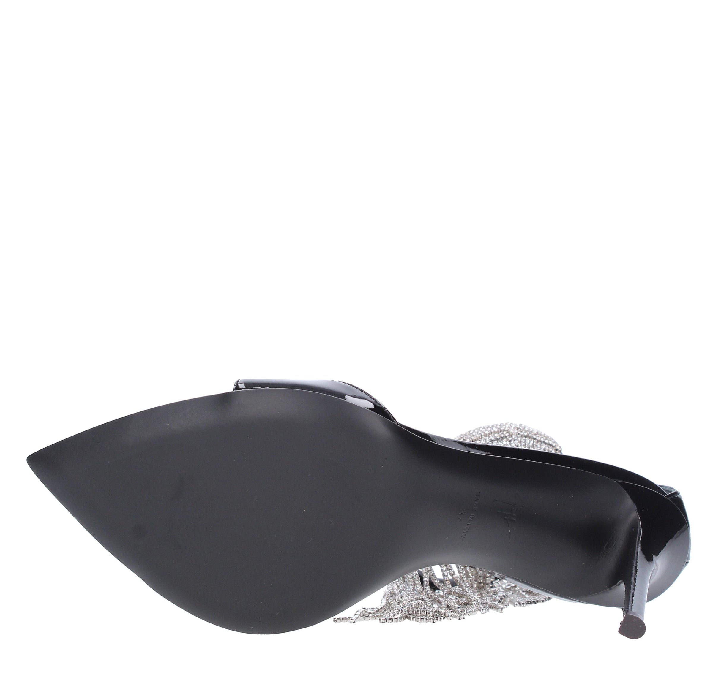 Sandali Intrigo Crystal in vernice e strass 