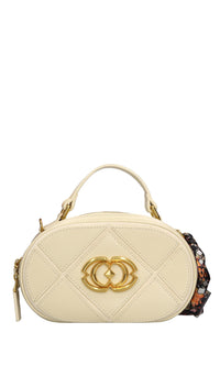 Borsa Cnosso Oval in pelle 