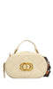 LA CARRIE Cnosso Oval Leather Bag