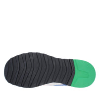 Sneakers in camoscio pelle e tessuto 