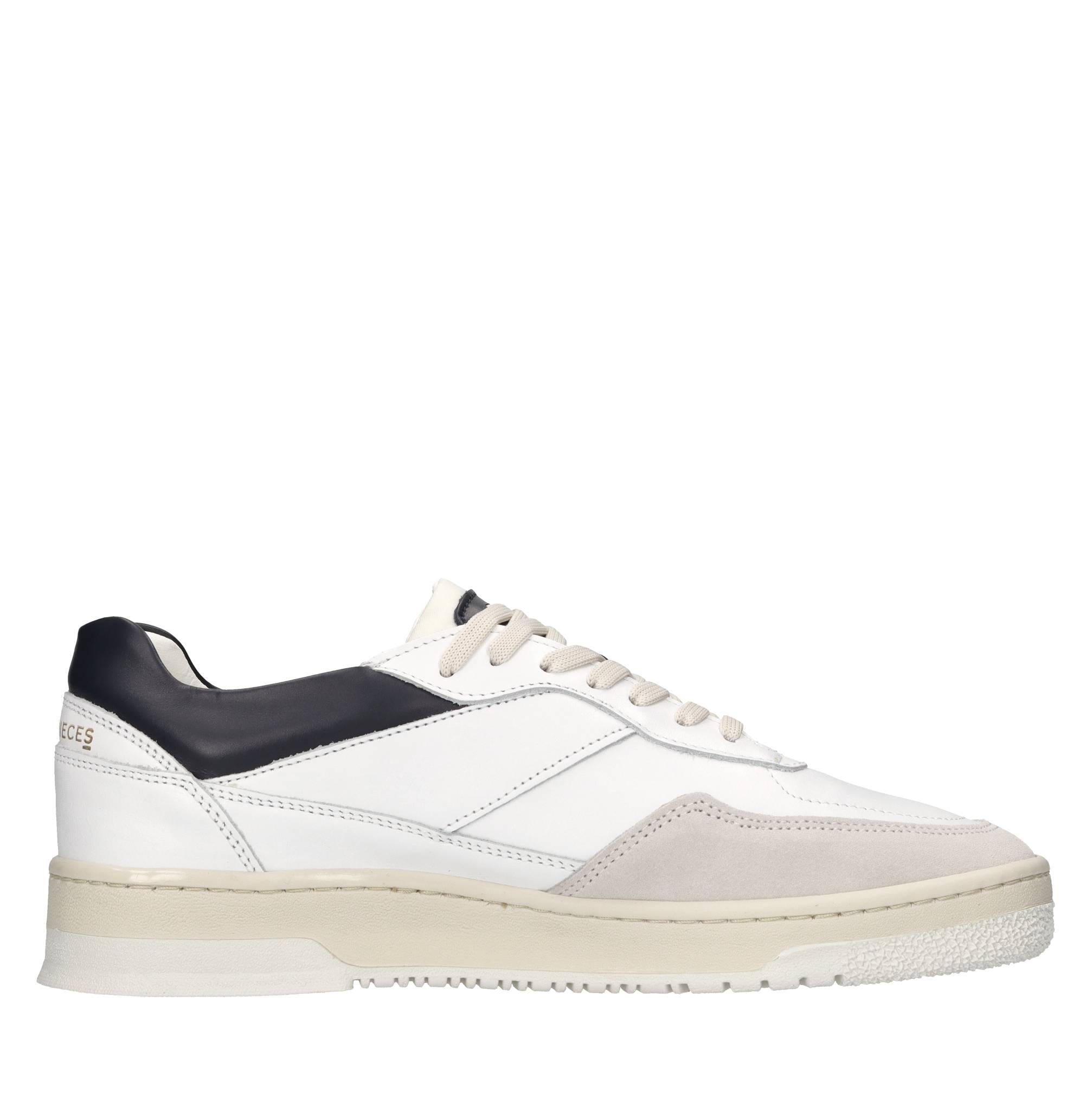 Sneakers in pelle,camoscio e tessuto 