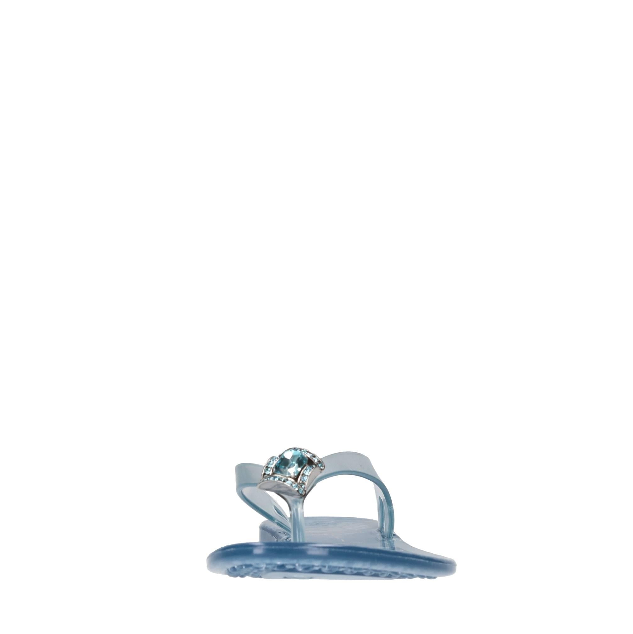 Sandali flat Jelly in PVC e Swarovski 