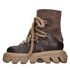 CASADEI Generation C leather and suede ankle boots