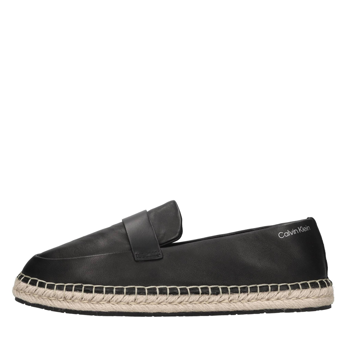 Mocassini espadrillas in pelle 