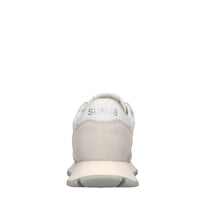 Sneakers modello Z35203 SUN68 in pelle scamosciata e tessuto traspirante glitterato 