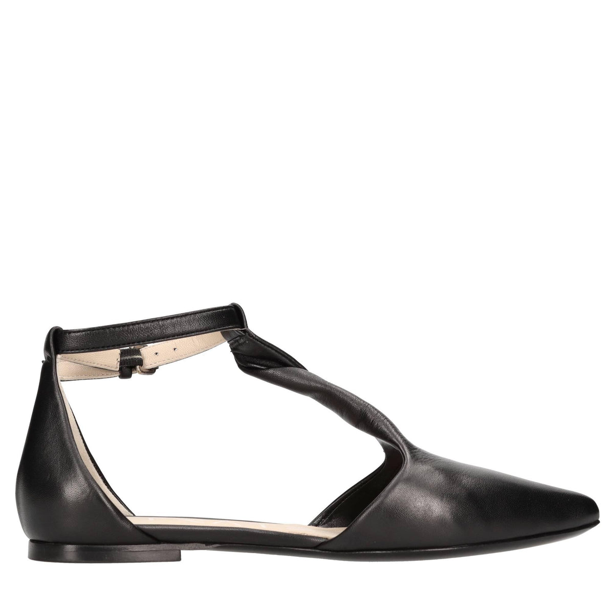 Ballerine in pelle 