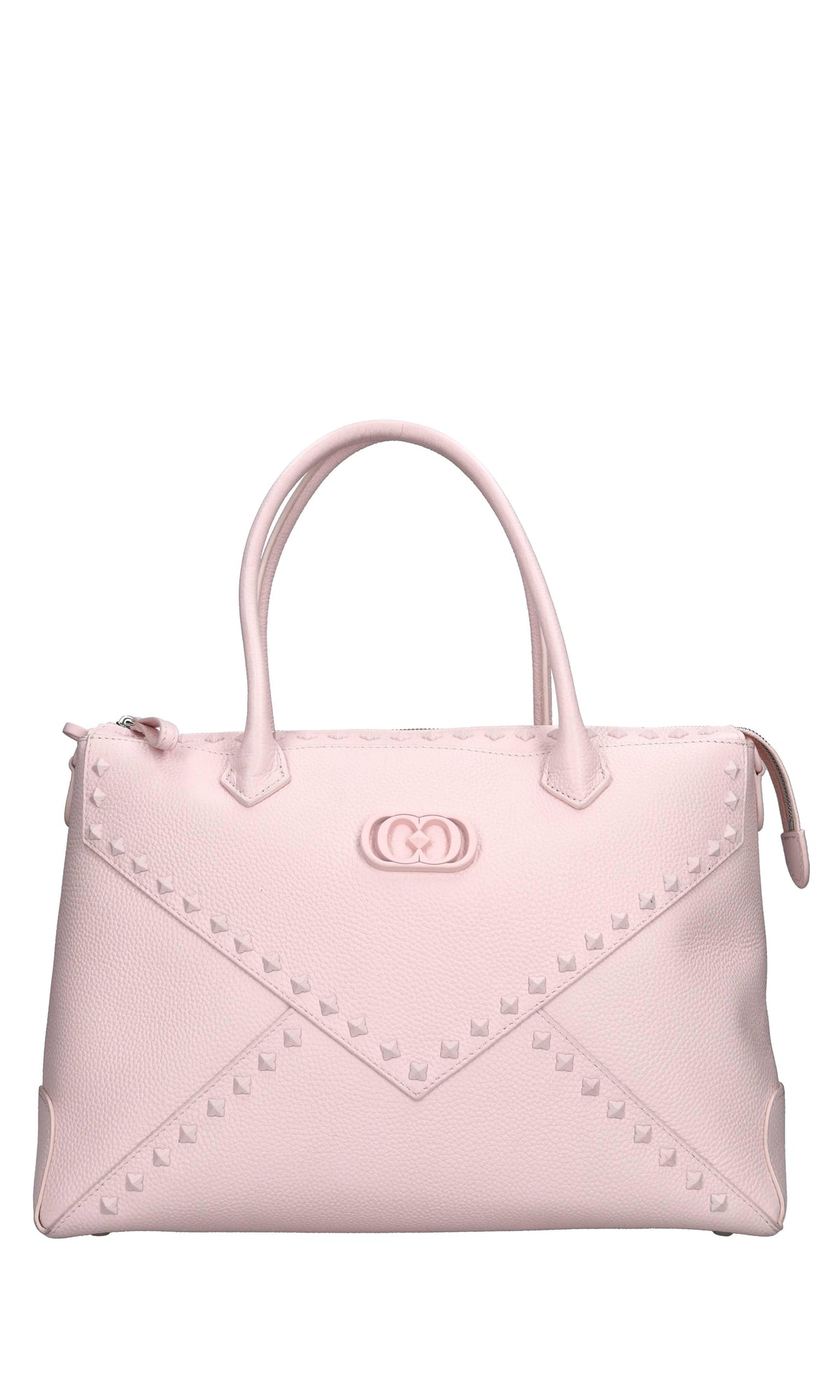 Borsa Frivolous in pelle e borchie 